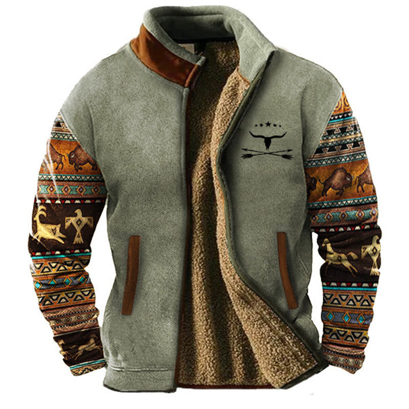 LAVRÉ | Mathew – Casual Fleece Jacket for Men
